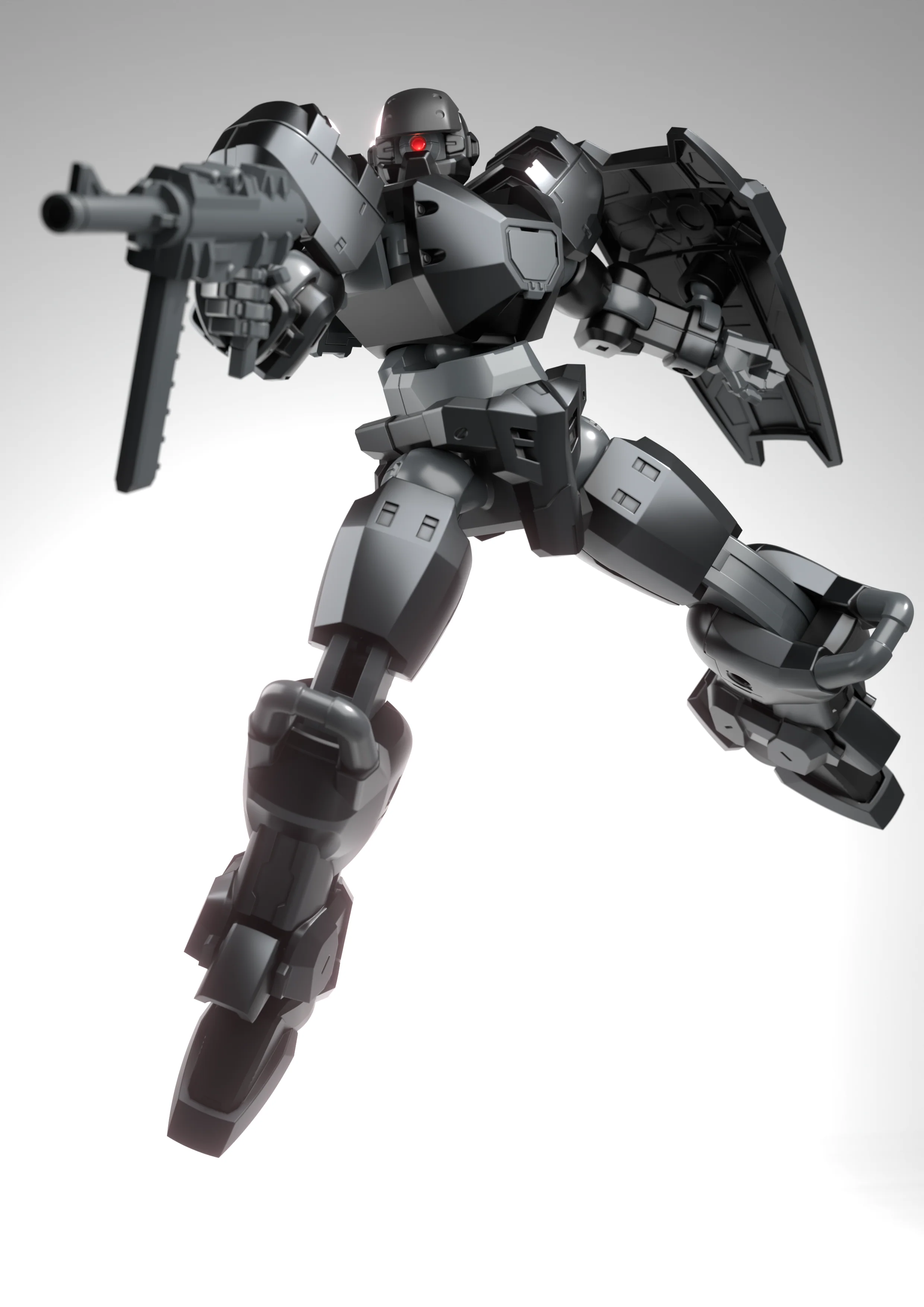 Ultra Action Trooper Series Stag (Black Ver.) 1/144 Scale Model Kit - Image 2