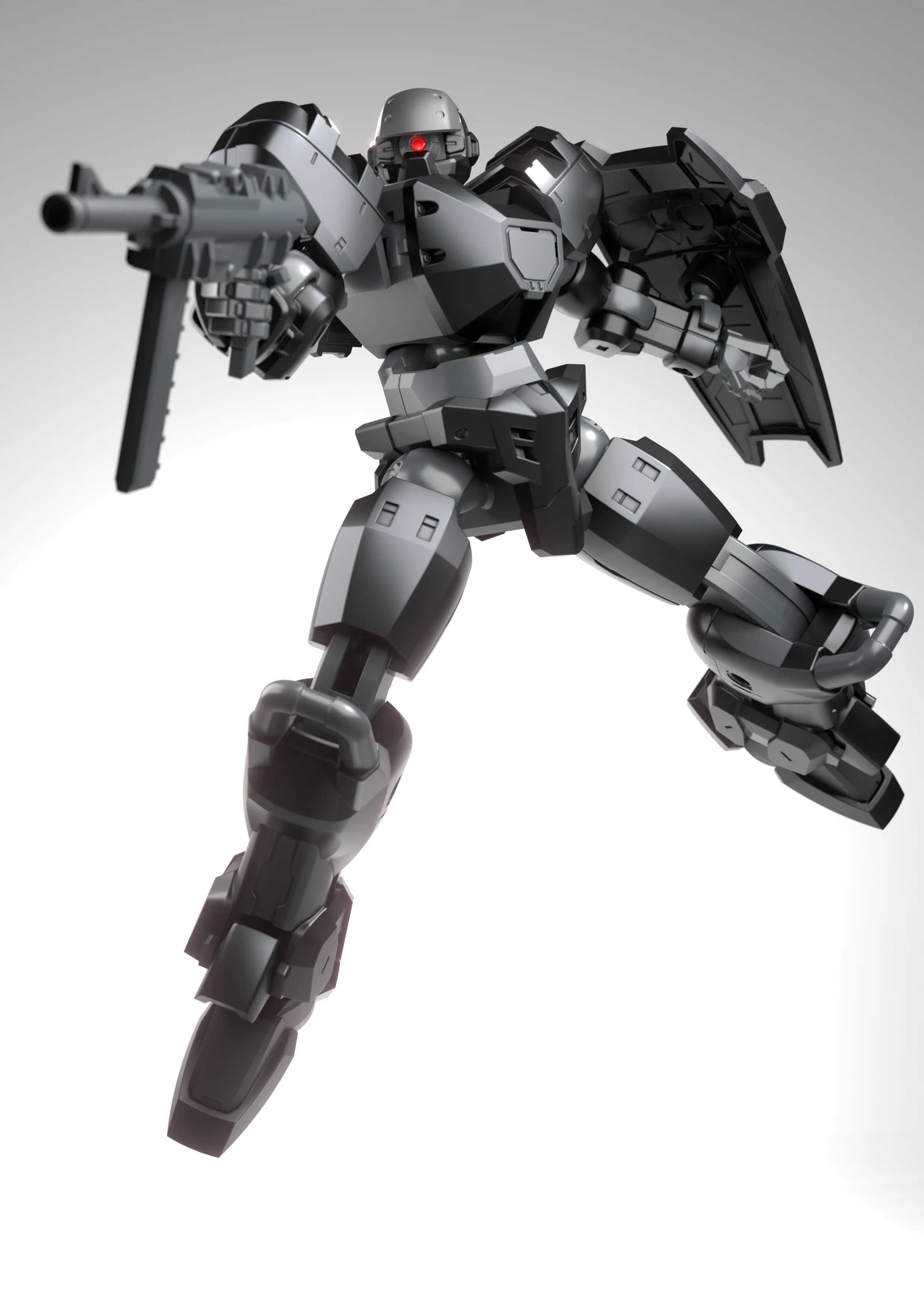 Ultra Action Trooper Series Stag (Black Ver.) 1/144 Scale Model Kit - Image 3
