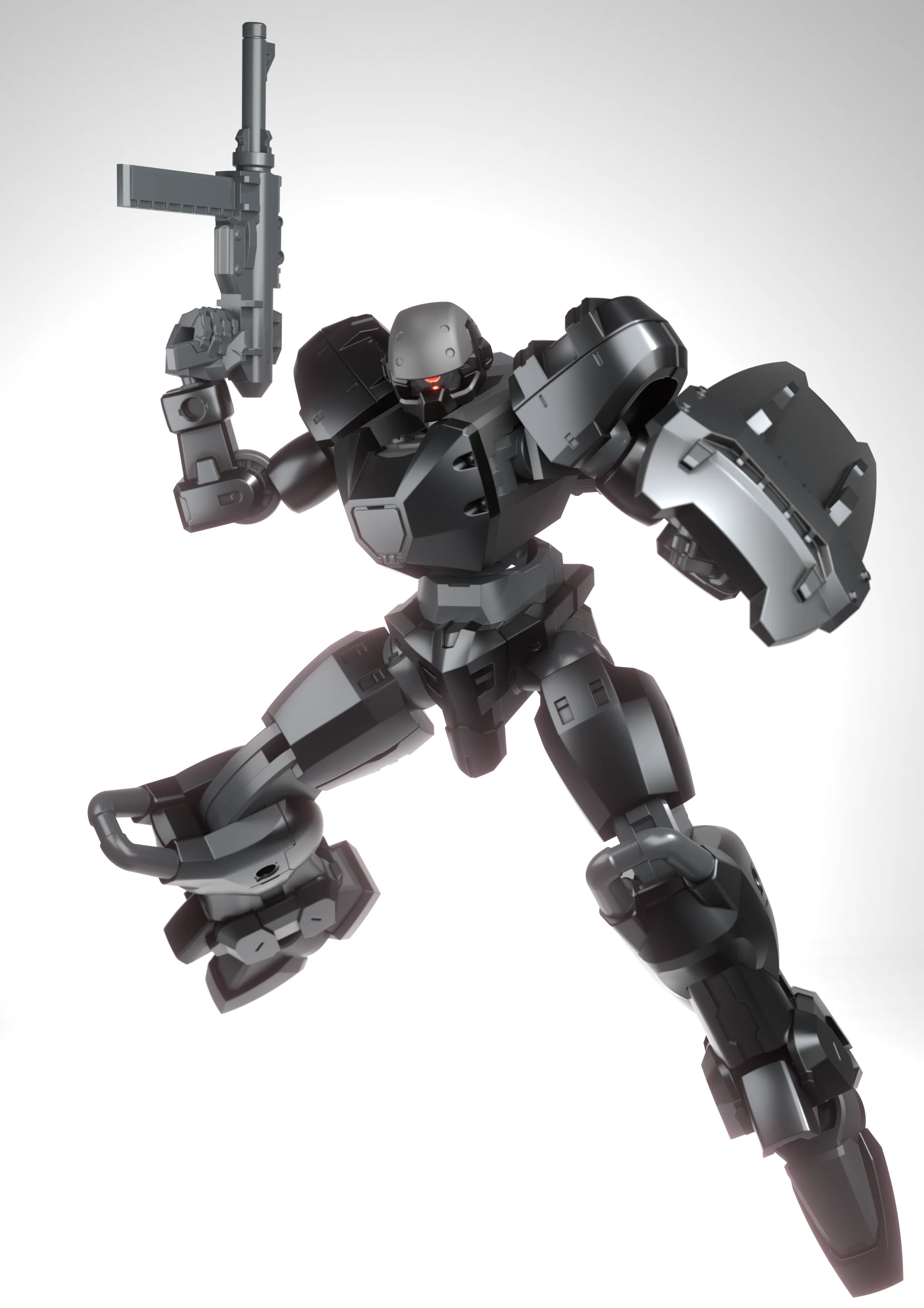 Ultra Action Trooper Series Stag (Black Ver.) 1/144 Scale Model Kit - Image 4