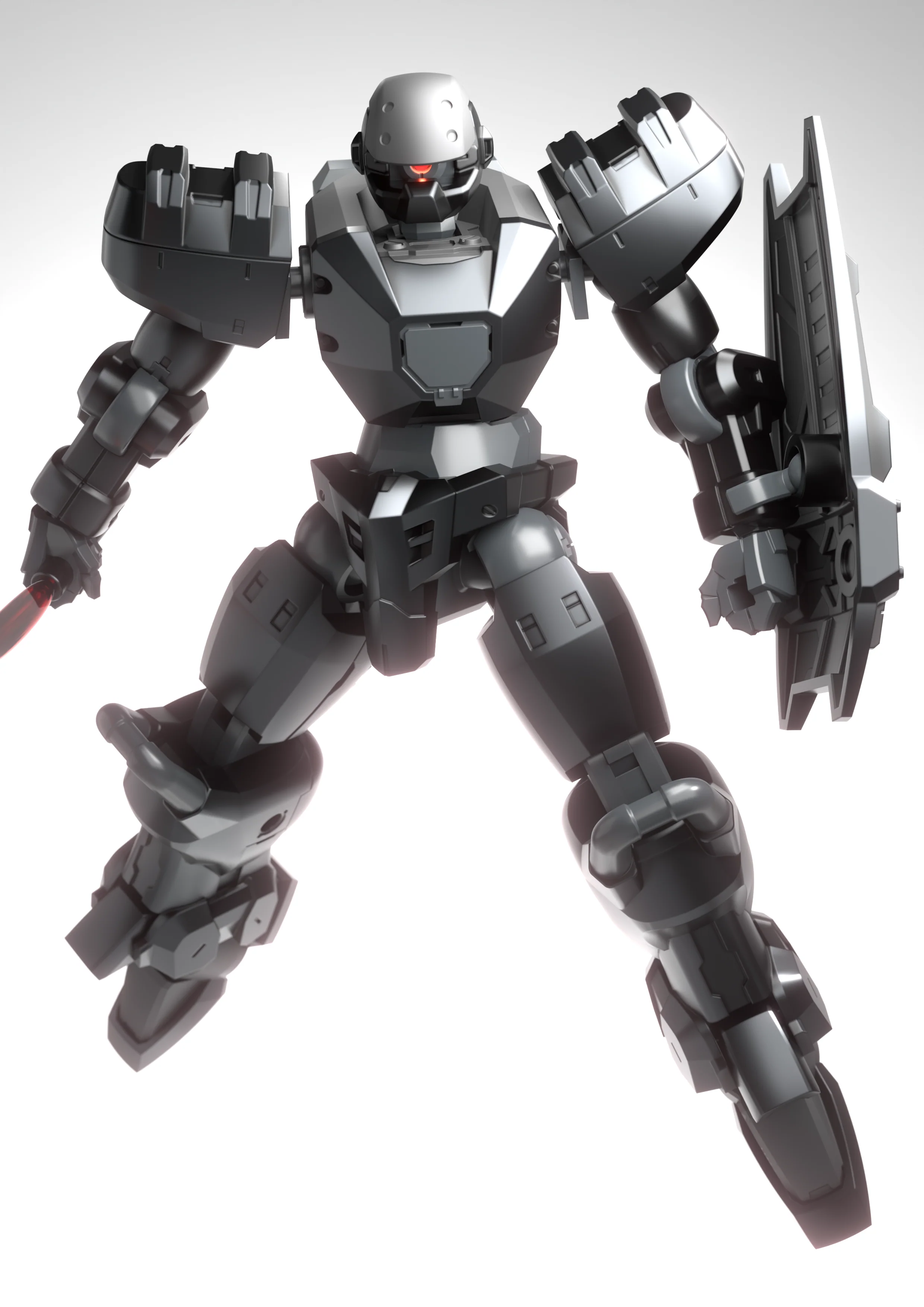 Ultra Action Trooper Series Stag (Black Ver.) 1/144 Scale Model Kit - Image 5