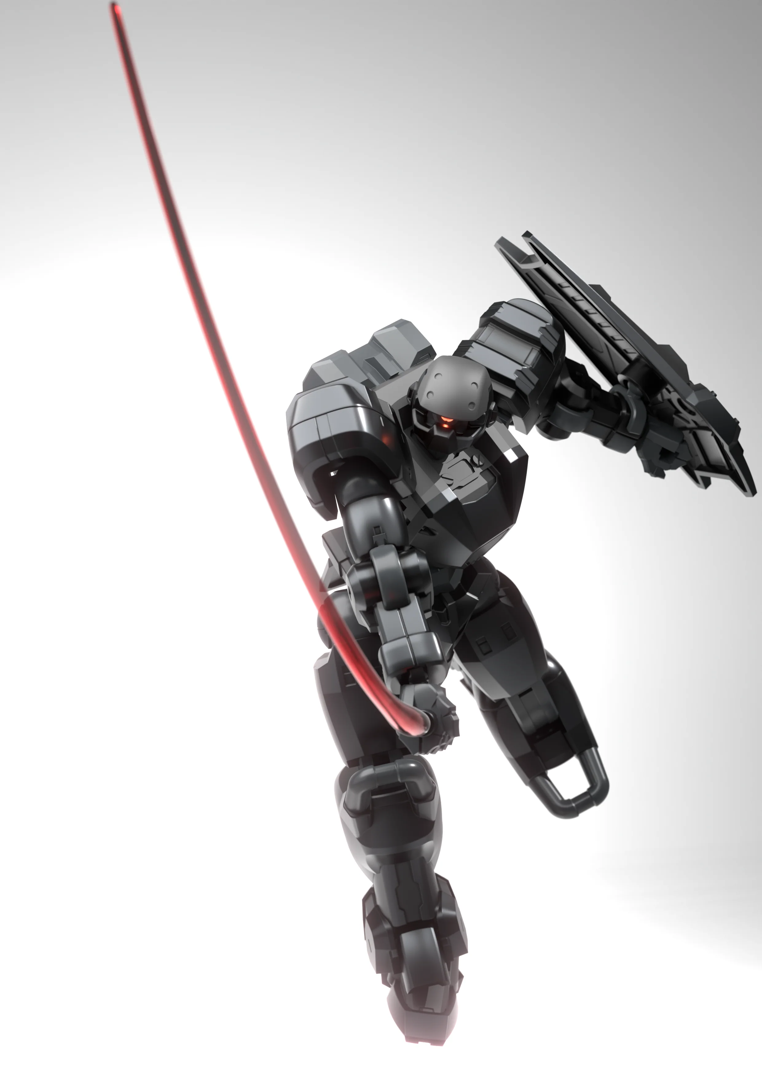 Ultra Action Trooper Series Stag (Black Ver.) 1/144 Scale Model Kit - Image 6