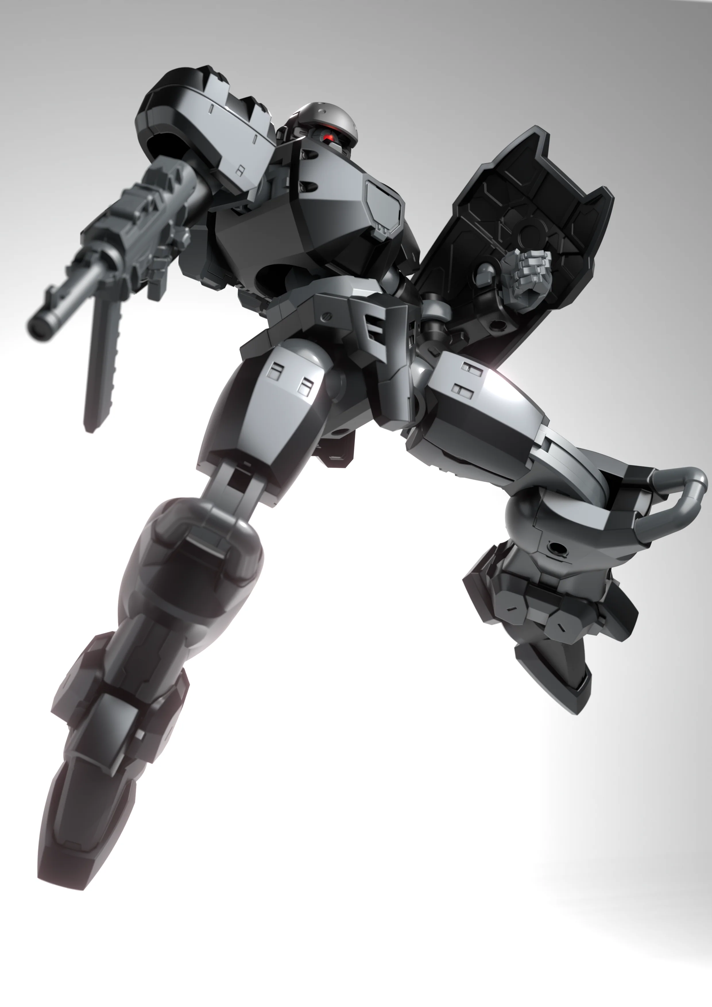Ultra Action Trooper Series Stag (Black Ver.) 1/144 Scale Model Kit - Image 8