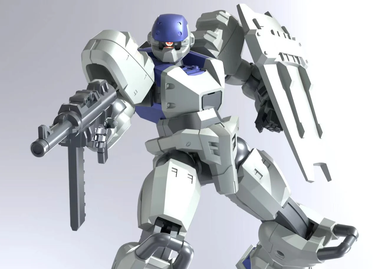 Ultra Action Trooper Series Stag (White Ver.) 1/144 Scale Model Kit