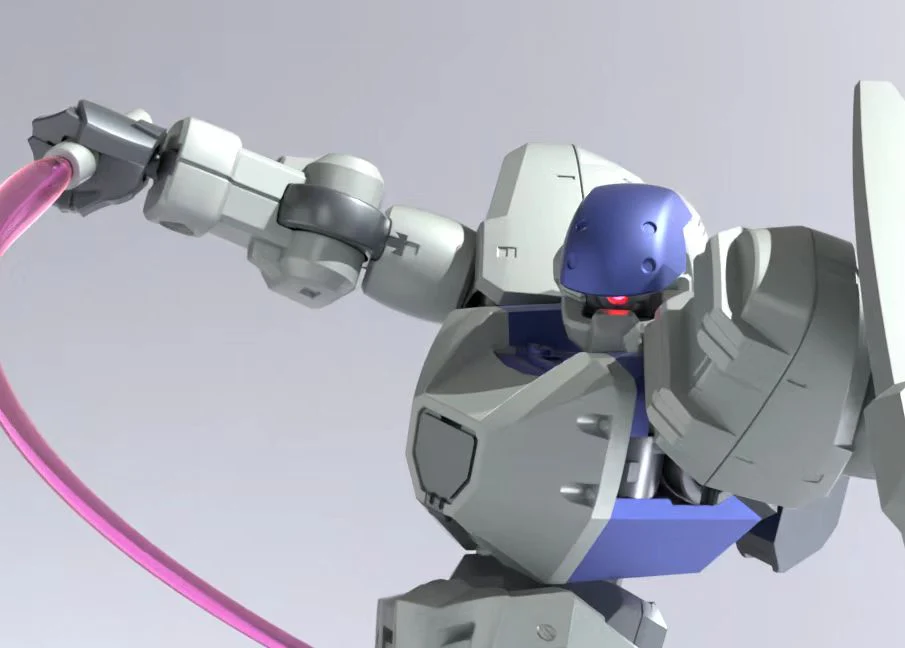 Ultra Action Trooper Series Stag (White Ver.) 1/144 Scale Model Kit - Image 7