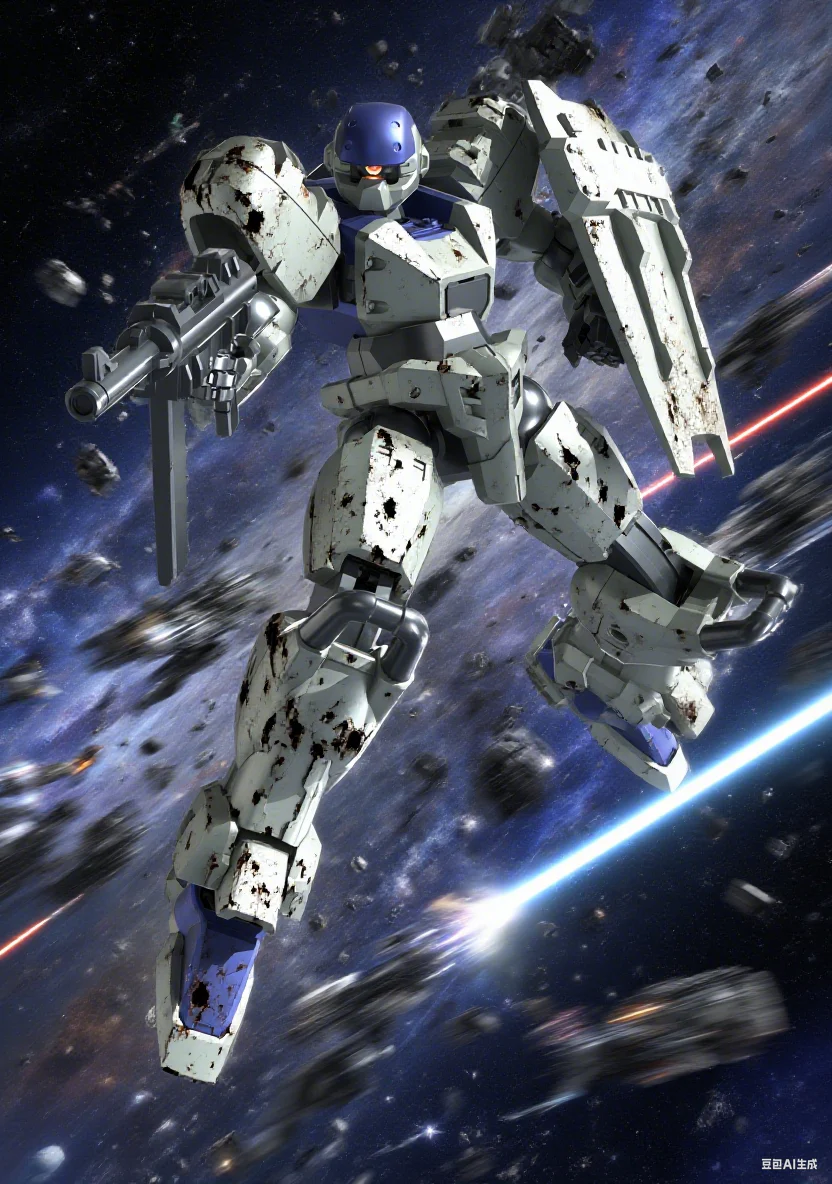 Ultra Action Trooper Series Stag (White Ver.) 1/144 Scale Model Kit - Image 8