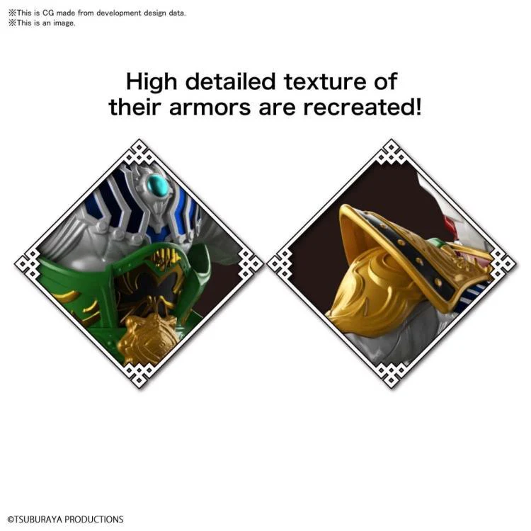 Ultraman Armour of Legends Ultraman Taiga (Liu Bei Armour) Model Kit - Image 4