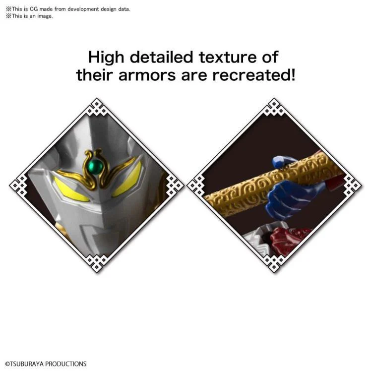 Ultraman Armour of Legends Ultraman Zero (Wukong Armour) Model Kit - Image 4