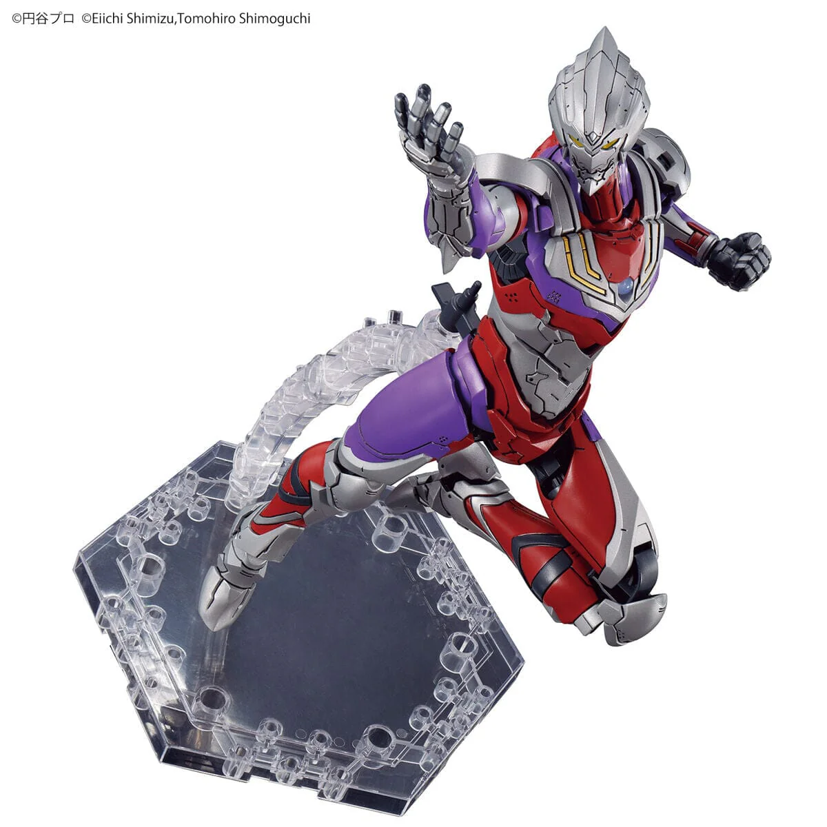 Ultraman Figure-rise Standard Ultraman Suit Tiga (Action Ver.) Model Kit - Image 7