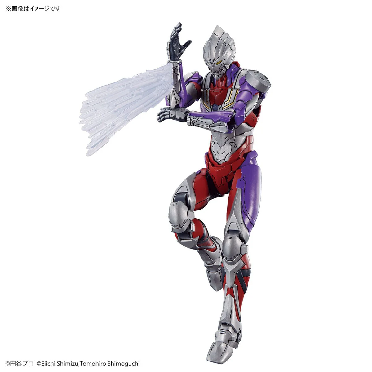 Ultraman Figure-rise Standard Ultraman Suit Tiga (Action Ver.) Model Kit - Image 9