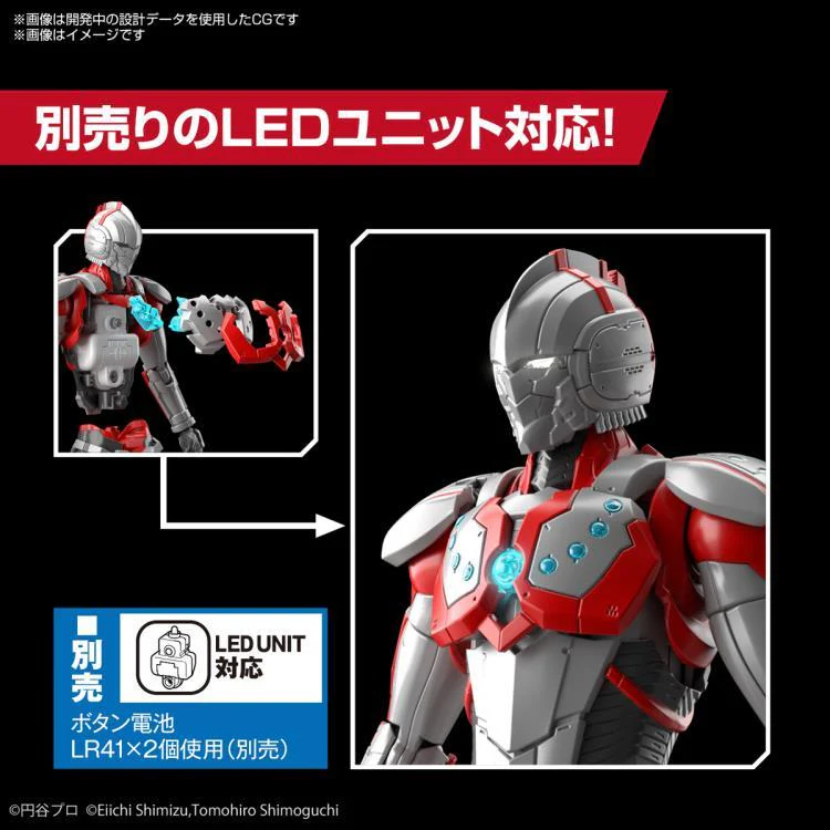 Ultraman Figure-rise Standard Ultraman Suit Zoffy (Action Ver.) Model Kit - Image 7