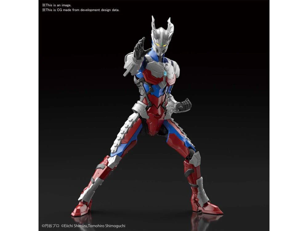 Ultraman Figure-rise Standard Ultraman Zero Suit (Action Ver.) Model Kit - Image 3