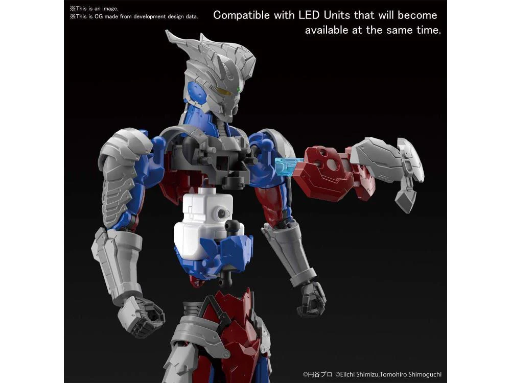 Ultraman Figure-rise Standard Ultraman Zero Suit (Action Ver.) Model Kit - Image 4