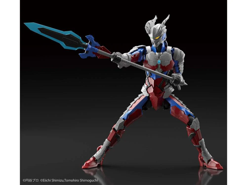 Ultraman Figure-rise Standard Ultraman Zero Suit (Action Ver.) Model Kit - Image 6