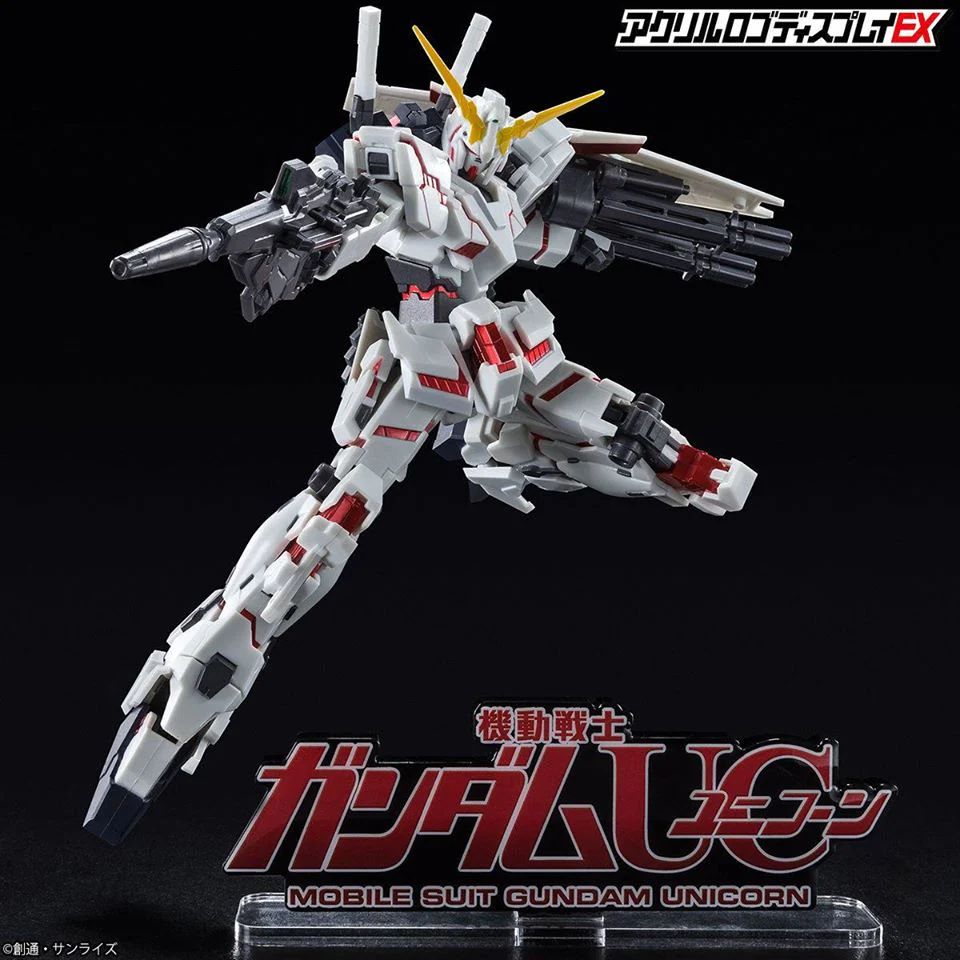 Unicorn Gundam "Gundam", Bandai Logo Display - Image 4