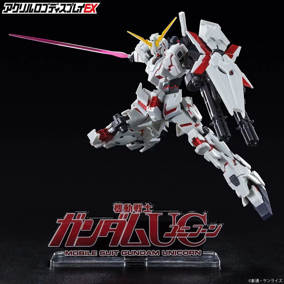 Unicorn Gundam "Gundam", Bandai Logo Display - Image 5