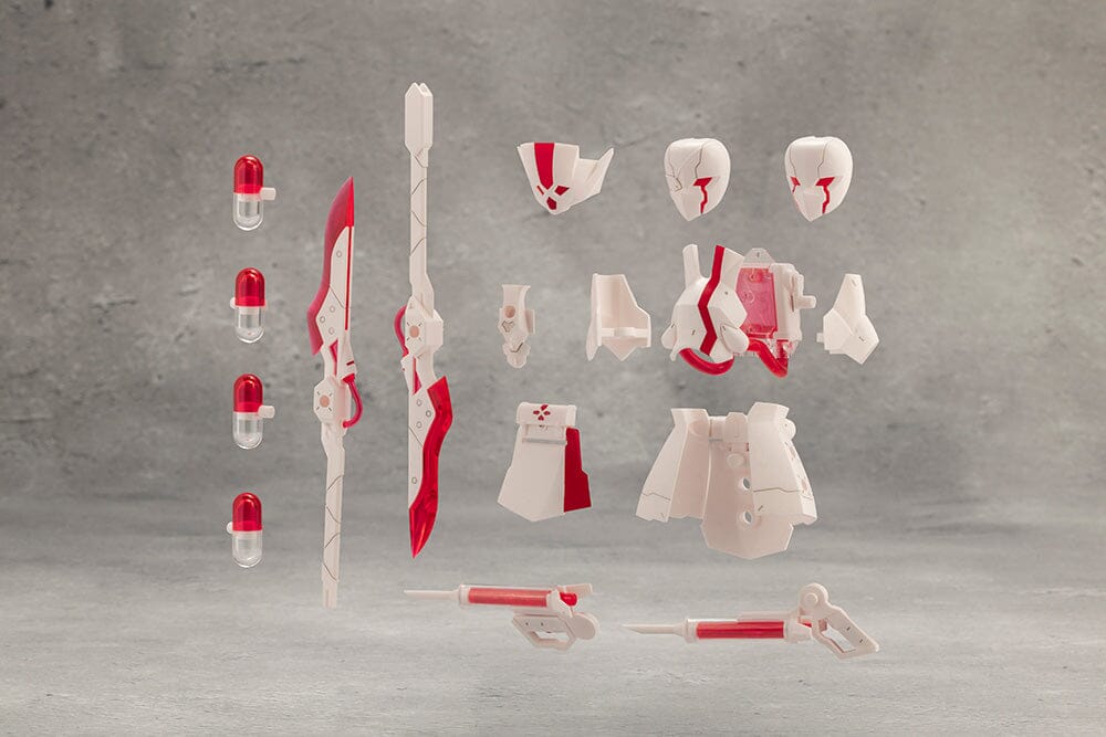 Unlimited Universe Megalomaria Metamorphose Unit EXArmor White Nurse Model Kit - Image 3