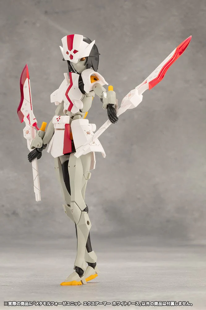 Unlimited Universe Megalomaria Metamorphose Unit EXArmor White Nurse Model Kit - Image 4