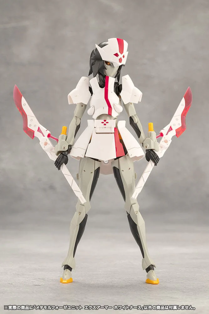 Unlimited Universe Megalomaria Metamorphose Unit EXArmor White Nurse Model Kit - Image 5