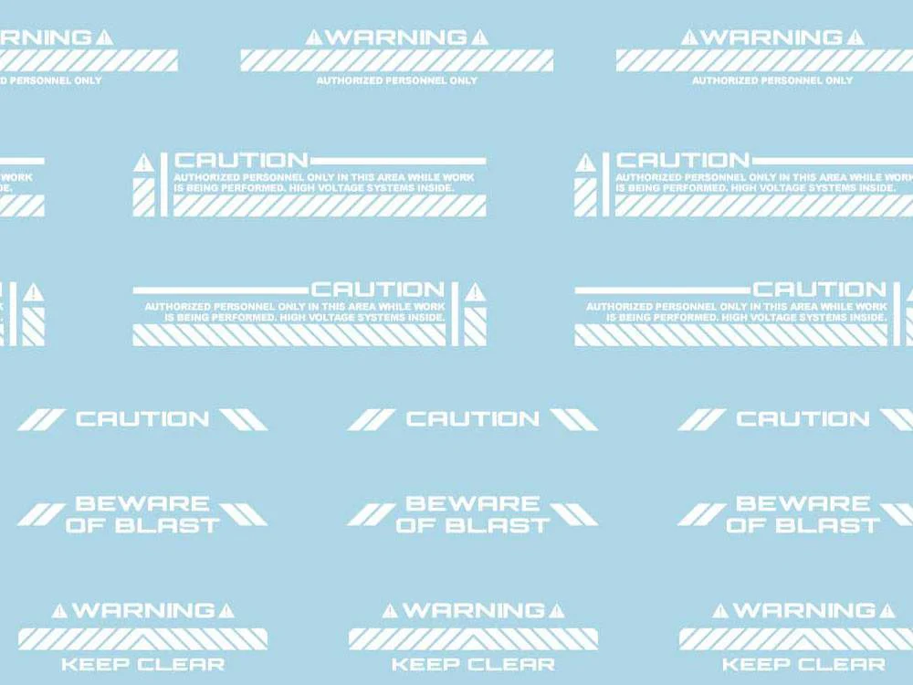 Mecha Decal 001-W USA Gundam x Child of Mecha CARTOGRAF 1/100 - Image 2