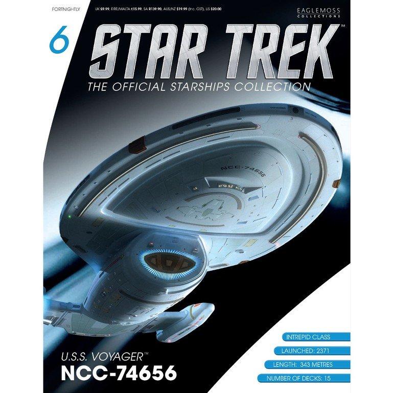 U.S.S. Voyager NCC-74656 Collector's Edition Starship - Image 6