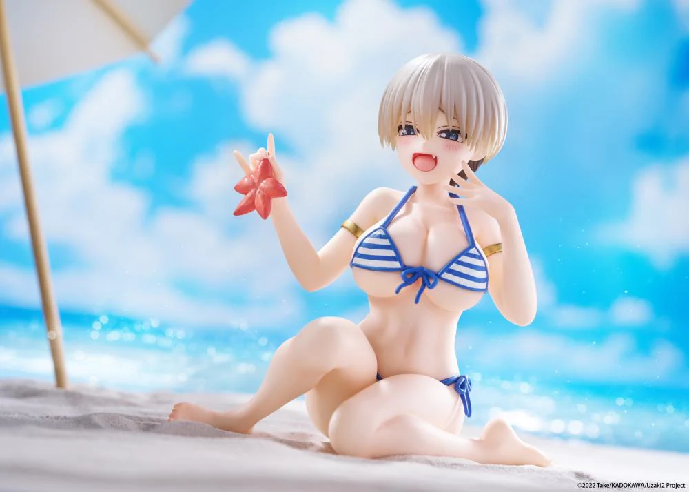 Uzaki-chan Wants to Hang Out! Desktop Cute Hana Uzaki (Swimwear Ver.) Figure - Image 3