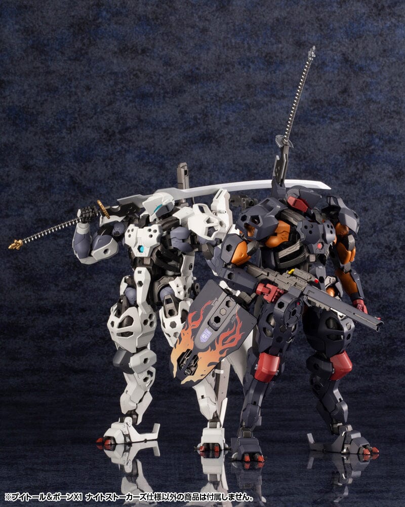 Hexa Gear V-Thor & Pawn (Night Stalkers Ver.) 1/24 Scale Model Kit Set - Image 14