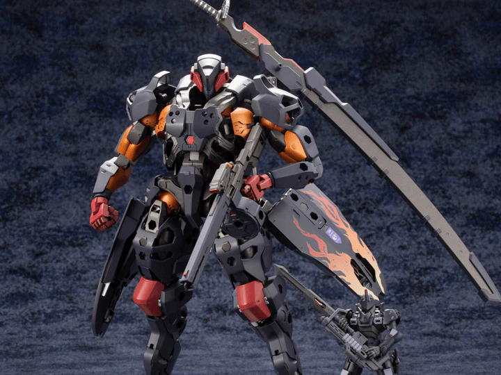 Hexa Gear V-Thor & Pawn (Night Stalkers Ver.) 1/24 Scale Model Kit Set - Image 17