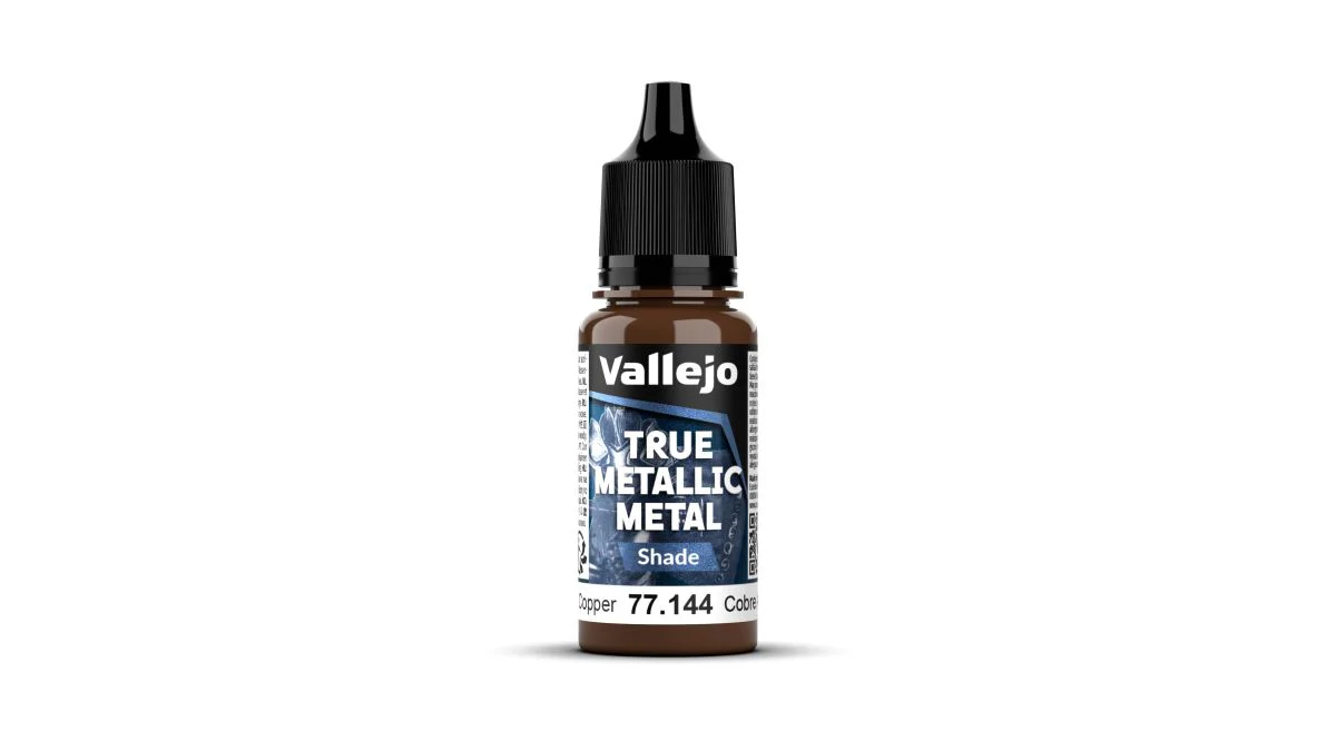 Vallejo 18ml Bottle Ancient Copper (Shade) True Metallic Metal