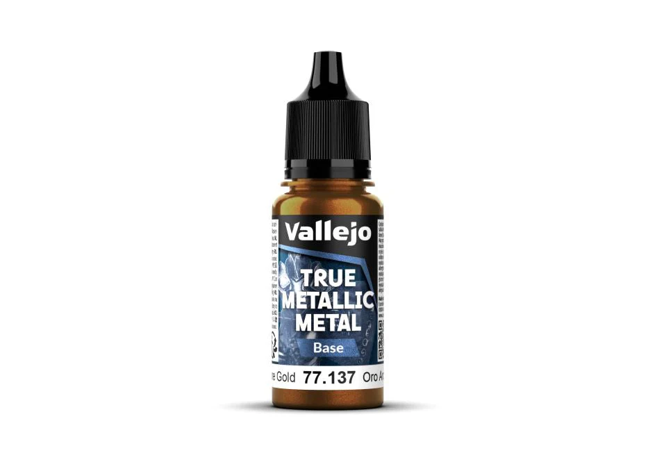 Vallejo 18ml Bottle Arcane Gold (Base) True Metallic Metal