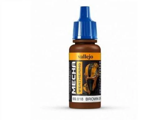 Vallejo Mecha Color 69.818 Brown Eng. Soot (Matt)