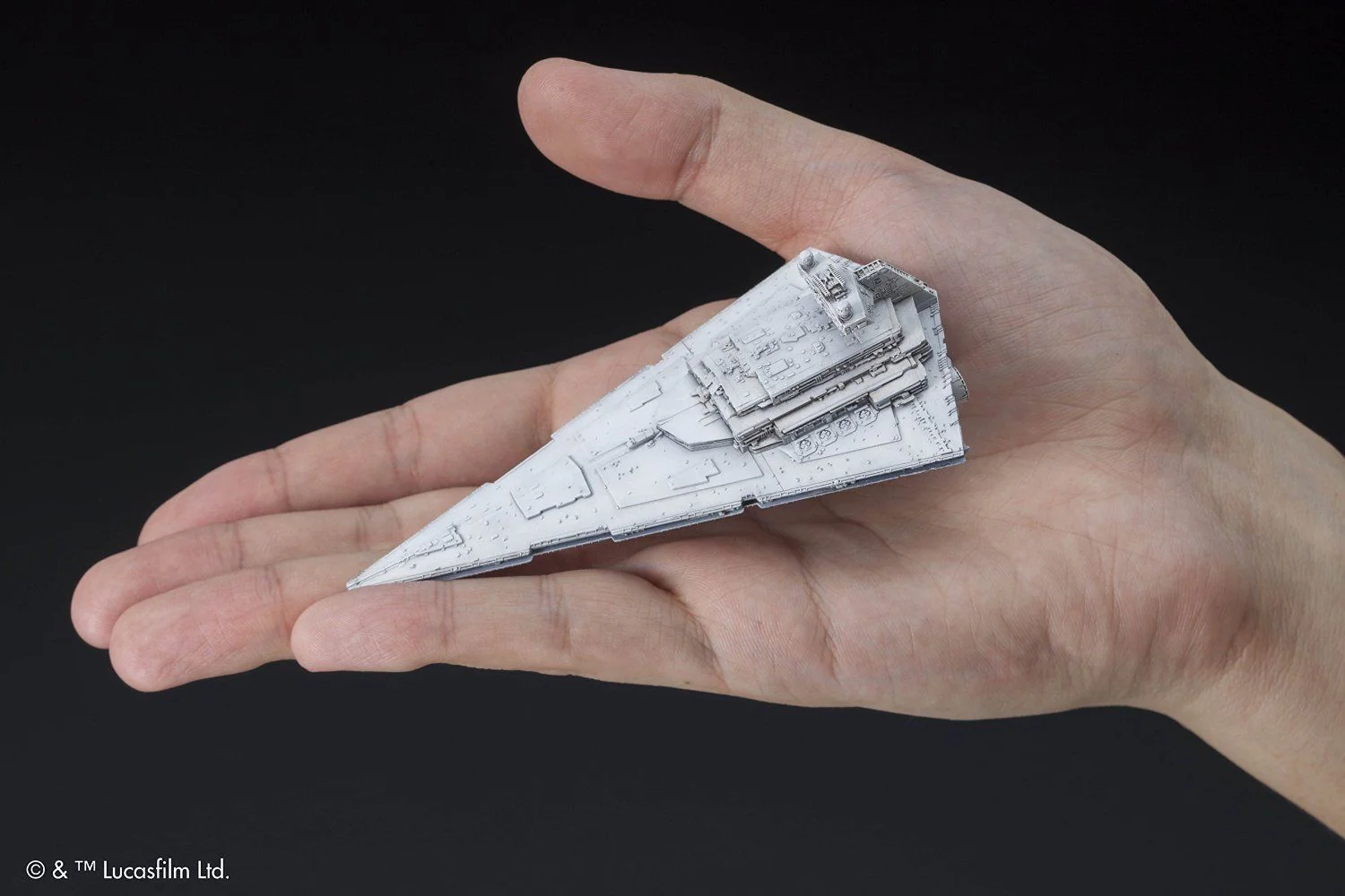 Star Wars Vehicle Model #001 Star Destroyer Model Kit - Image 5