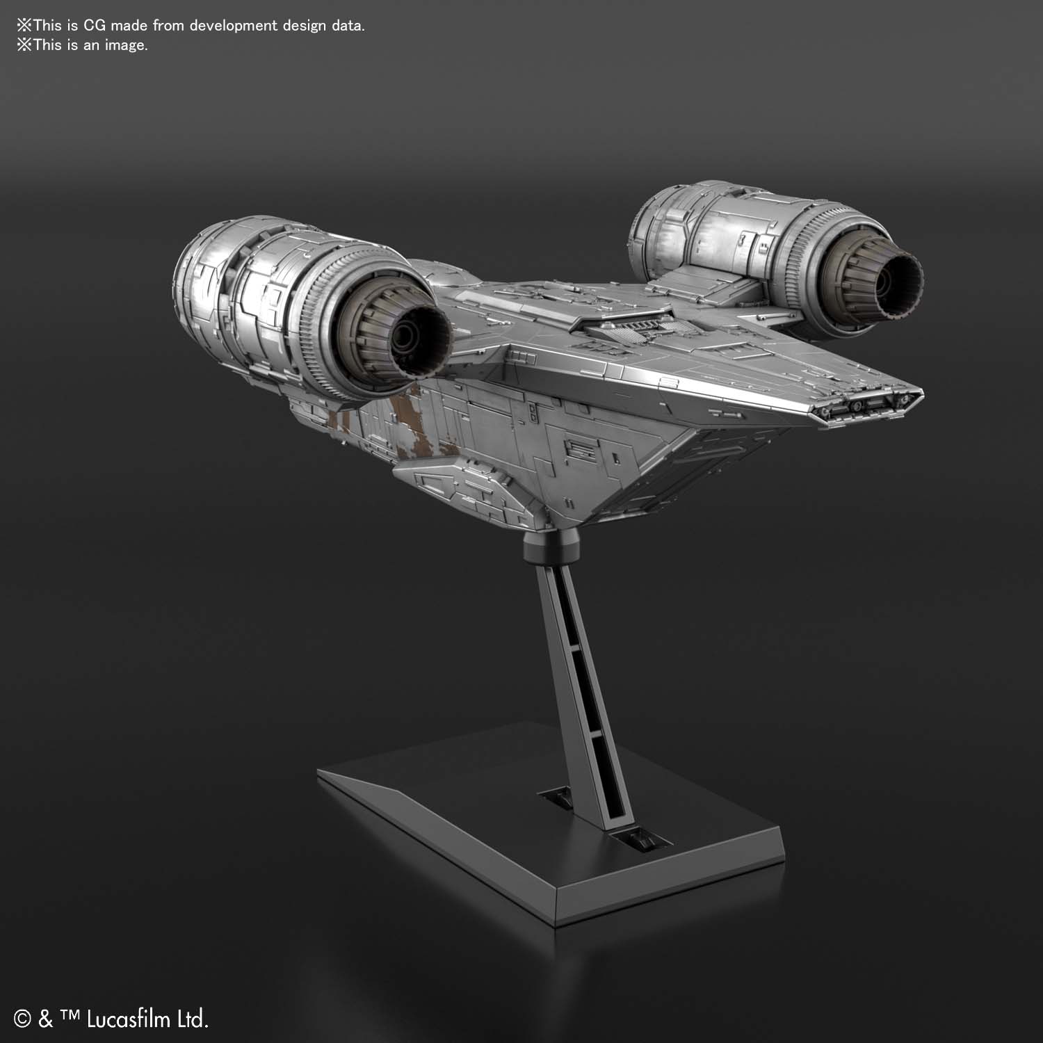 The Mandalorian Razor Crest Model Kit - Image 11