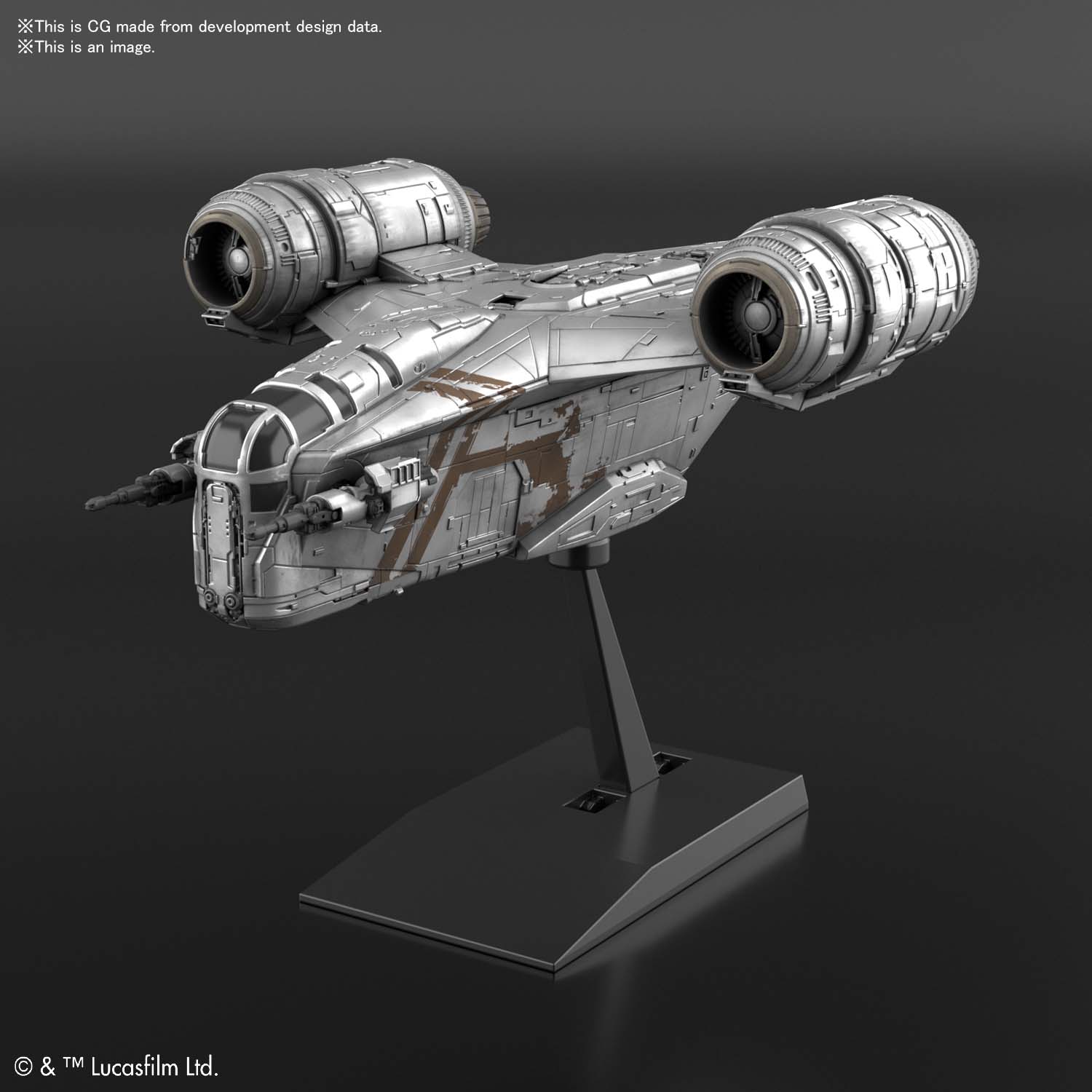 The Mandalorian Razor Crest Model Kit - Image 13