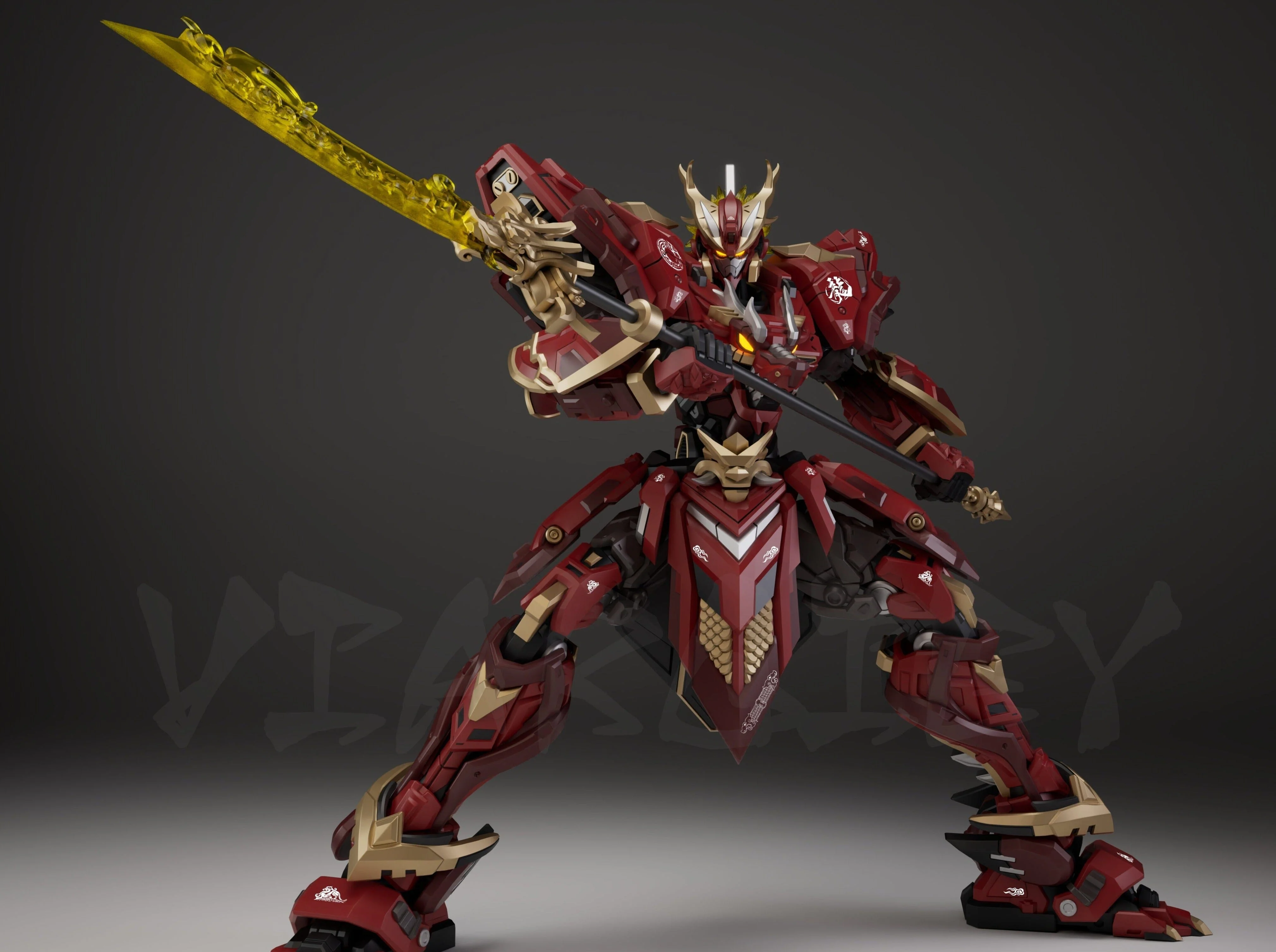 Viargiey Hyper Flame Dragon of the 12 Zodiacs (Cloak Ver.) Model Kit