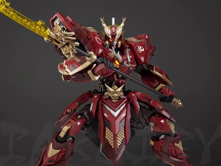 Viargiey Hyper Flame Dragon of the 12 Zodiacs (Cloak Ver.) Model Kit - Image 2