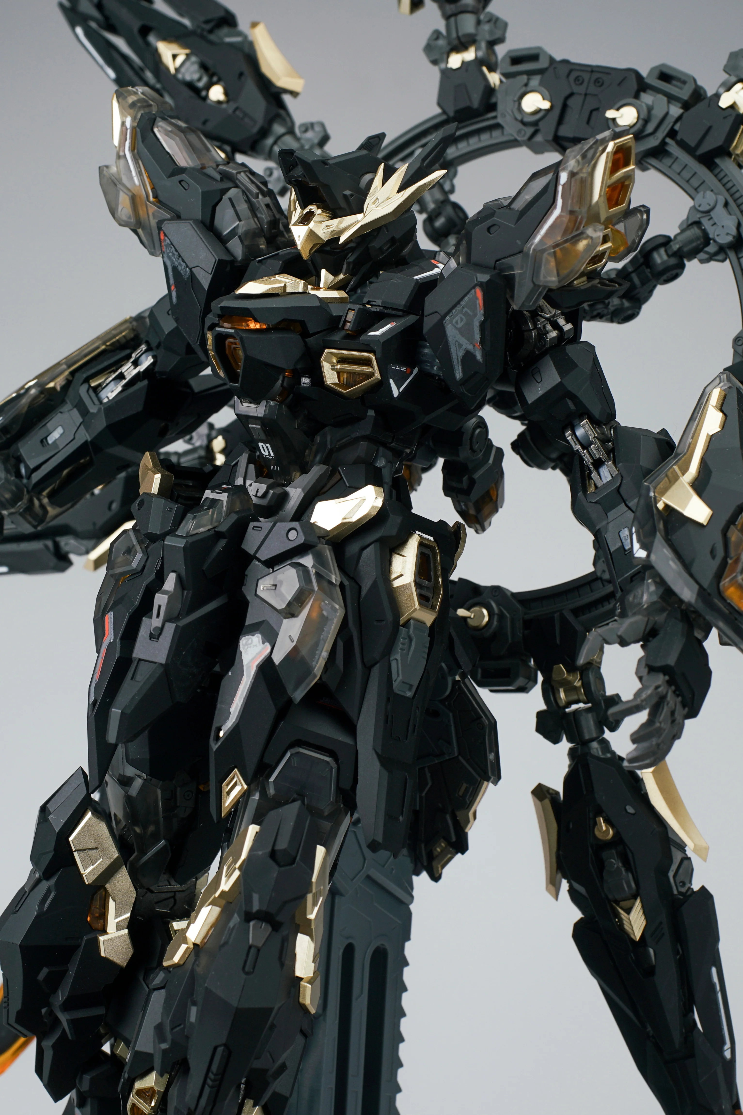Vientiane Fusion Apocalypse (Black) 1/100 Scale Model Kit - Image 9
