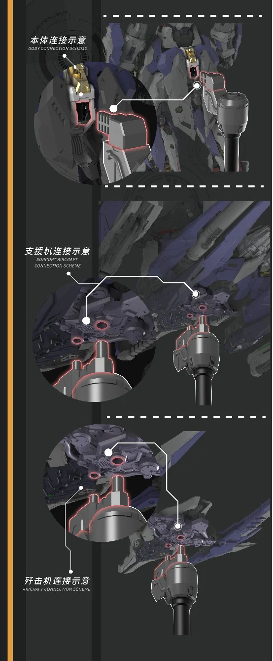 Vientiane Fusion - 02 - Meteor with Maintenance Base and Support Unit Model Kit - Image 17