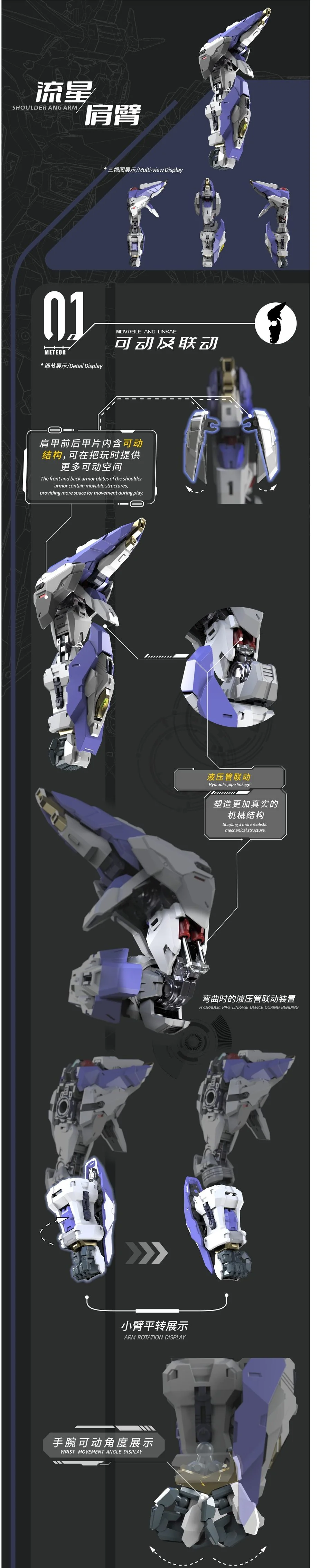 Vientiane Fusion - 02 - Meteor with Maintenance Base and Support Unit Model Kit - Image 42