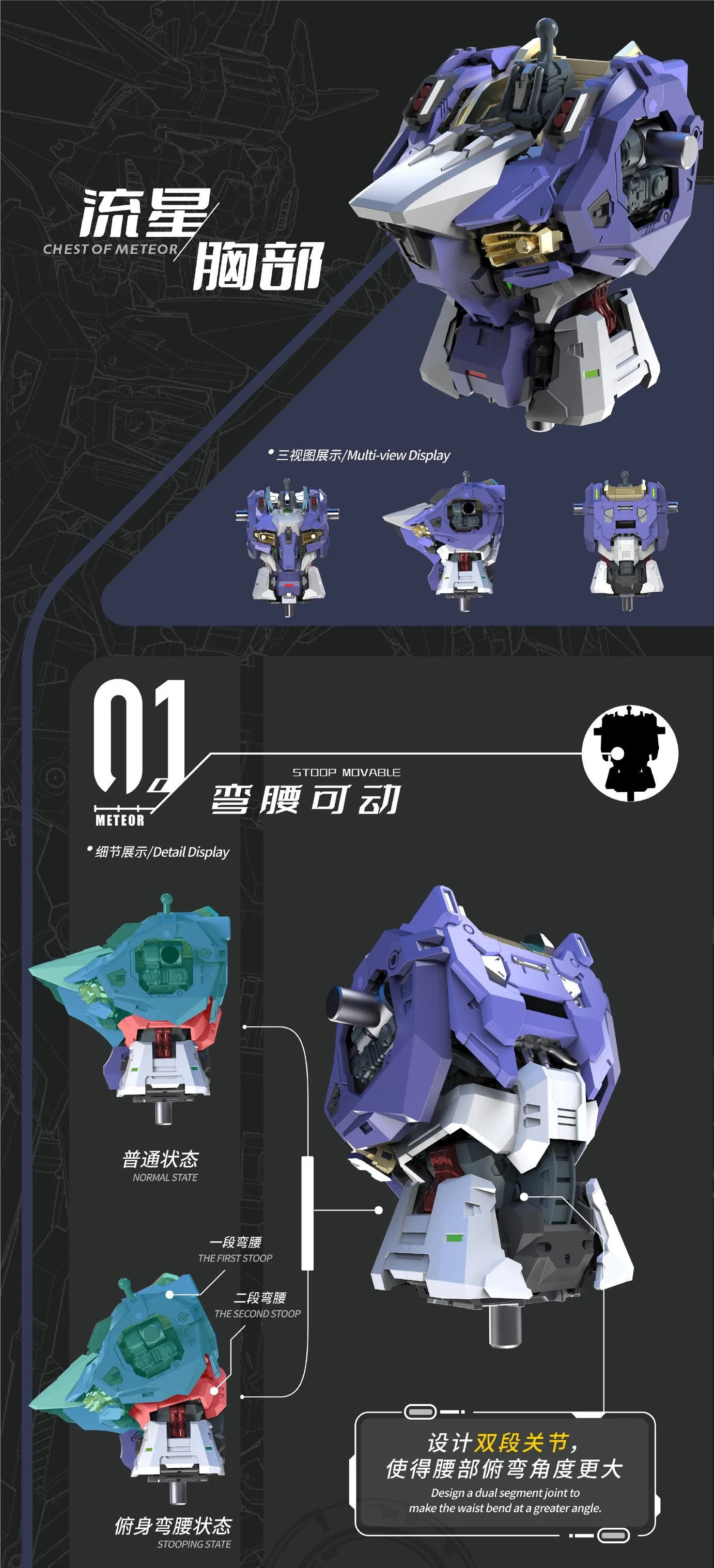 Vientiane Fusion - 02 - Meteor with Maintenance Base and Support Unit Model Kit - Image 45
