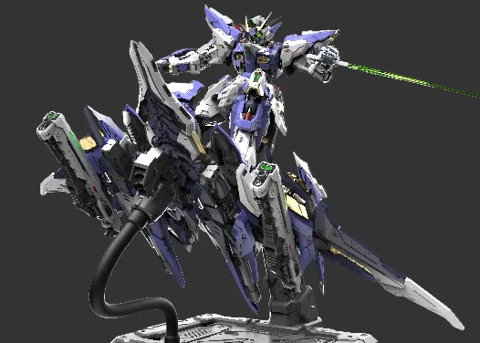 Vientiane Fusion - 02 - Meteor with Maintenance Base and Support Unit Model Kit - Image 8