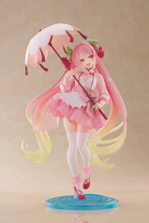 Vocaloid AMP+ Sakura Miku (Sakura Dress Ver.) Figure - Image 10
