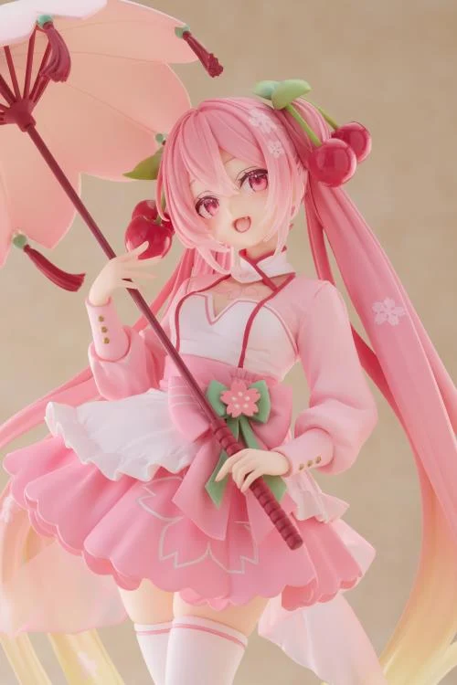 Vocaloid AMP+ Sakura Miku (Sakura Dress Ver.) Figure - Image 11