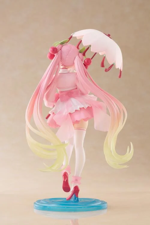 Vocaloid AMP+ Sakura Miku (Sakura Dress Ver.) Figure - Image 8