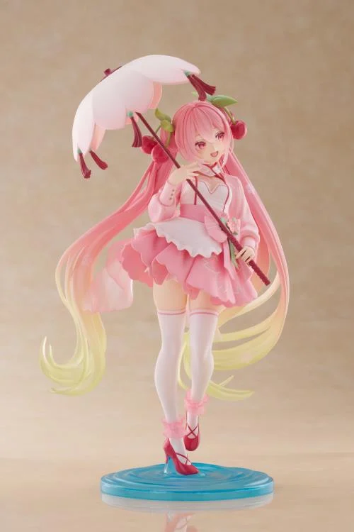 Vocaloid AMP+ Sakura Miku (Sakura Dress Ver.) Figure - Image 9
