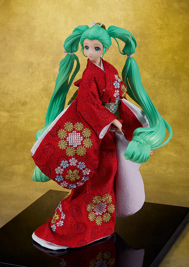 Vocaloid Character Vocal Series 01 Hatsune Miku Kyugetsu Collaboration Hatsune Miku (Beauty Looking Back Miku Ver.) 1/7 Scale Doll Figure - Image 3
