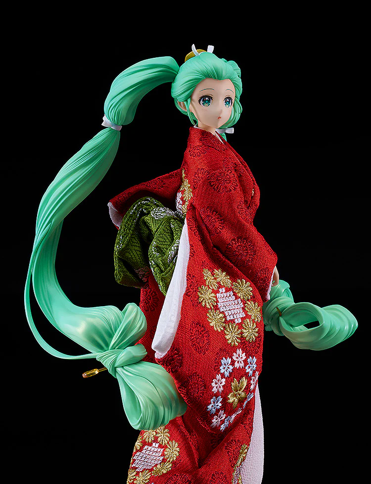 Vocaloid Character Vocal Series 01 Hatsune Miku Kyugetsu Collaboration Hatsune Miku (Beauty Looking Back Miku Ver.) 1/7 Scale Doll Figure - Image 7