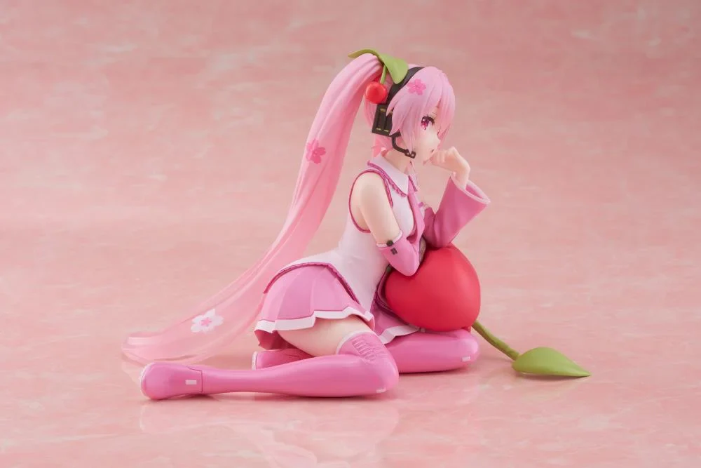 Vocaloid Desktop Cute Sakura Miku (Cherry Cushion Ver.) Figure - Image 10