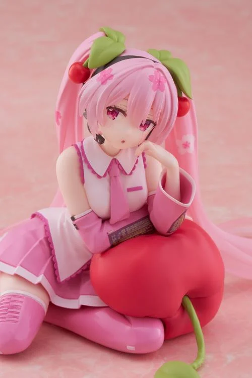 Vocaloid Desktop Cute Sakura Miku (Cherry Cushion Ver.) Figure - Image 12