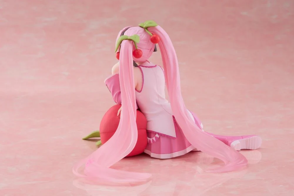 Vocaloid Desktop Cute Sakura Miku (Cherry Cushion Ver.) Figure - Image 9