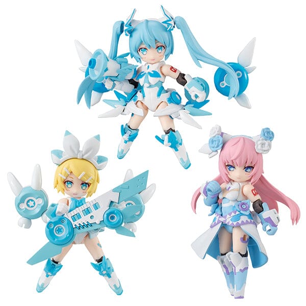 Vocaloid Desktop Singer Snow Miku Series Box of 3 Figures - Image 2